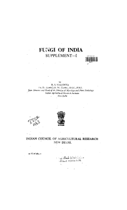 FUl~GI OF INDIA