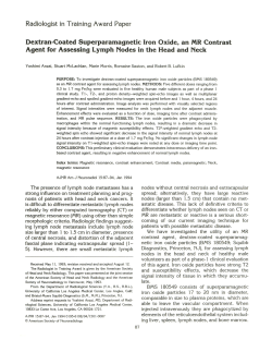 Dextran-Coated Superparamagnetic Iron Oxide, an MR Contrast