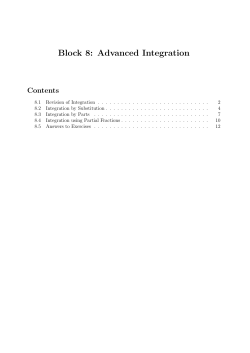 Block 8: Advanced Integration