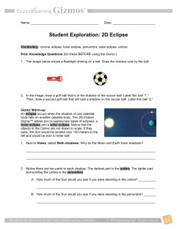 Gizmo 2D-Eclipse - Renton School District