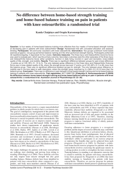No difference between home-based strength training and home