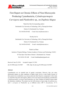 First Report on Chronic Effects of Non