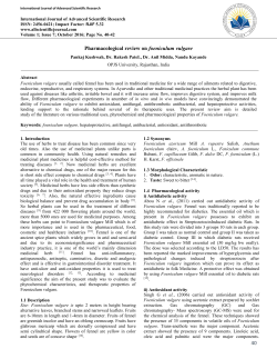 - International Journal of Advanced Scientific Research