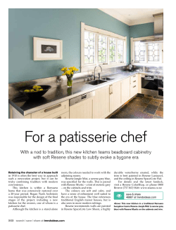A kitchen with soft Resene shades to subtly evoke a bygone era