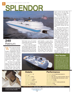 240 Platinum - Splendor Boats