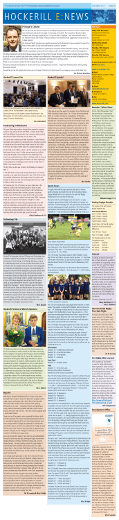 Newsletter Issue 24 - Hockerill Anglo