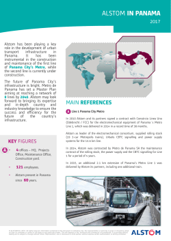 Panama - Alstom