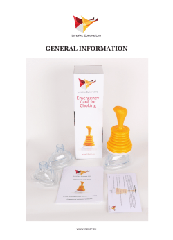 Product Info - LifeVac Europe Ltd