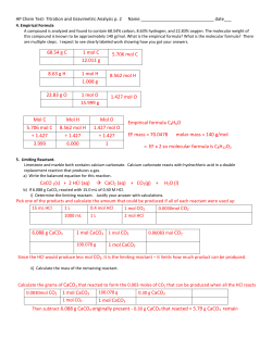 Problem #2: A salt contains only barium and one of the halide ions