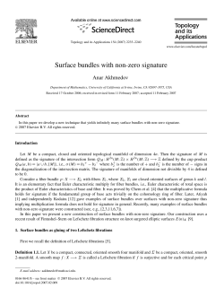 Surface bundles with non