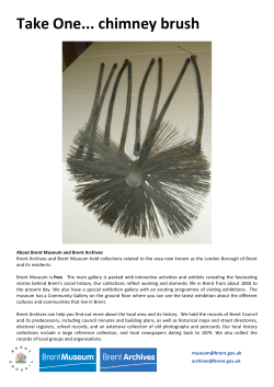 Take One... chimney brush