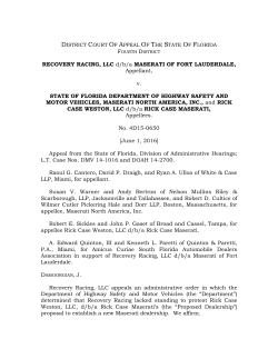 district court of appeal of the state of florida