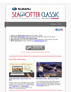 Feb 2017 Newsletter