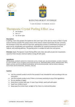 Therapeutic Crystal Peeling Effect 150 ml