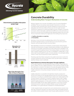 Concrete Durability