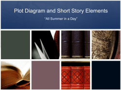 Plot Diagram and Short Story Elements