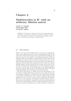 Multiwavelets in R n with an arbitrary dilation matrix