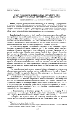 EQUATIONS - UBC Math - University of British Columbia