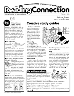 Creative study guides