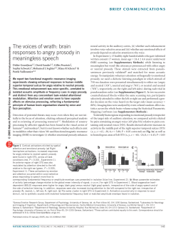 The voices of wrath: brain responses to angry prosody in