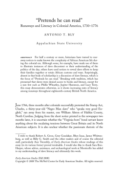 Pretends he can read - Department of History