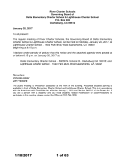 1/18/2017 1 of 63 - River Charter Schools