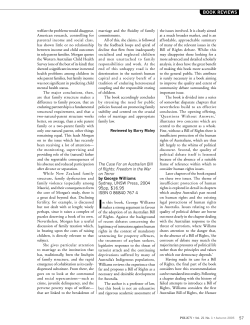 BOOK REVIEW: The Case for an Australian Bill of Rights
