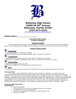 belleview high school - Marion County Public Schools