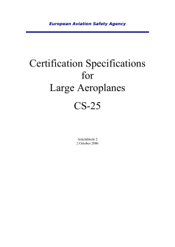 CS-25 Amendment 2