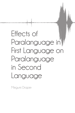 Effects of Paralanguage in First Language on