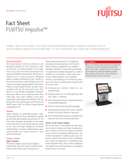 Fact Sheet FUJITSU Impulse&trade;