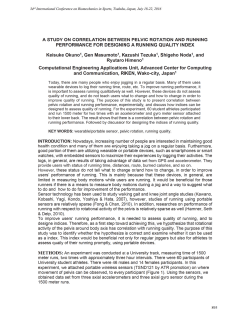 A STUDY ON CORRELATION BETWEEN PELVIC ROTATION AND
