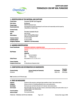 Terrazole 350 WP Soil Fungicide