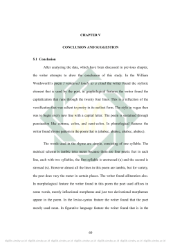 60 CHAPTER V CONCLUSION AND SUGGESTION 5.1 Conclusion
