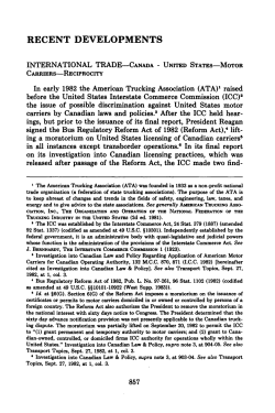 Motor Carriers - Reciprocity - Digital Commons @ Georgia Law