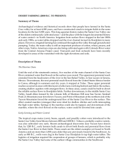 DESERT FARMING (2000 BC TO PRESENT)