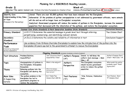 Planning for a RIGOROUS Reading Lesson&hellip;