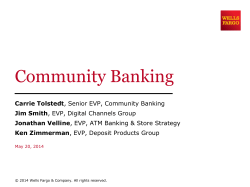 Community Banking