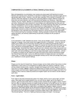 ELEMENTS of VISUAL DESIGN - Canadian Nature