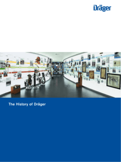 The History of Dr&auml;ger