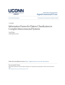 Information Fusion for Pattern Classification in Complex
