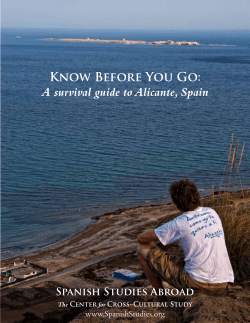 A survival guide to Alicante, Spain