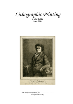 Lithographic Printing - Complete Print Group
