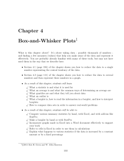 Chapter 4 Box-and