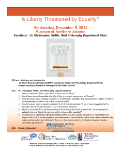 Is Liberty Threatened by Equality?