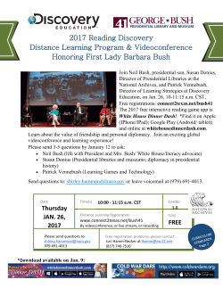 Program flyer and standards information.