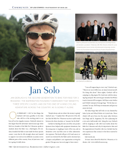 Jan Solo - Robert H. Lurie Comprehensive Cancer Center of