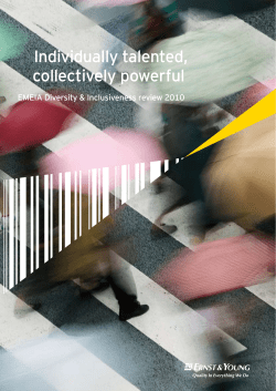 Individually talented, collectively powerful - Pages