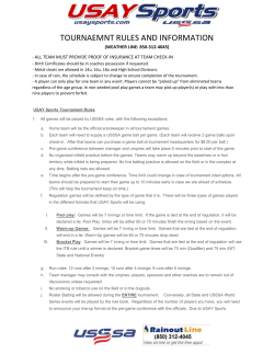 Tournament Rules