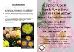Copper Coast - Rose Society of South Australia